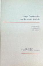 Linear Programming and Economic Analysis