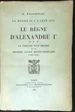 Le regne d'Alexandre I  - III