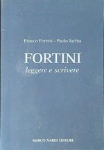 Fortini Leggere e scrivere