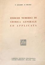 Esercizi numerici di chimica generale ed applicata