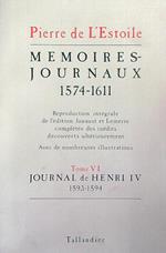 Memoires-journaux: 1574-1611. 6vv