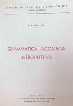 Grammatica accadica introduttiva