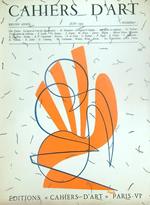 Cahiers d'Art Juin 1953/ Numero 1