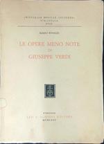 Le opere meno note di Giuseppe Verdi