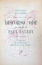 Discorso e ode in morte di Paul Valery