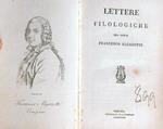 Lettere filologiche