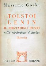 Tolstoi Lenin il contadino russo nella rivoluzione d'ottobre