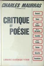 Critique et poèsie