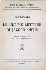 Le ultime lettere di Jacopo Ortis