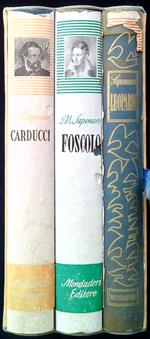 Poeti dell'800 - Leopardi, Foscolo, Carducci