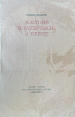 Scritture novecentesche a Firenze