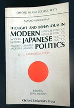 Thought and behaviour in modern Japanese politics