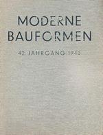 Moderne Bauformen. 42 Jahrgang 1943