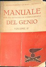 Manuale per Allievi Ufficiali di Complemento del Genio. Vol II