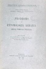 Prodromo di entomologia agraria della Somalia Italiana