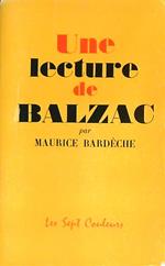 Une lecture de Balzac