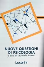 Nuove questioni di psicologia I/ Tomo secondo