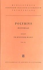 Polybius Historiae. Vol III