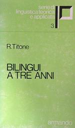 Bilingui a tre anni