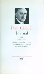 Journal Tome II 1933-1955
