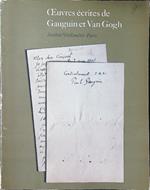 Oeuvres ecrites de Gauguin et Van Gogh