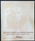 Asta dell'eredità di Giorgio Morandi