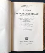 Manuale dei metodi clinici d'esame per medici e studenti 6 voll.