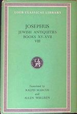 Josephus Jewish antiquities Books XV-XVII VIII