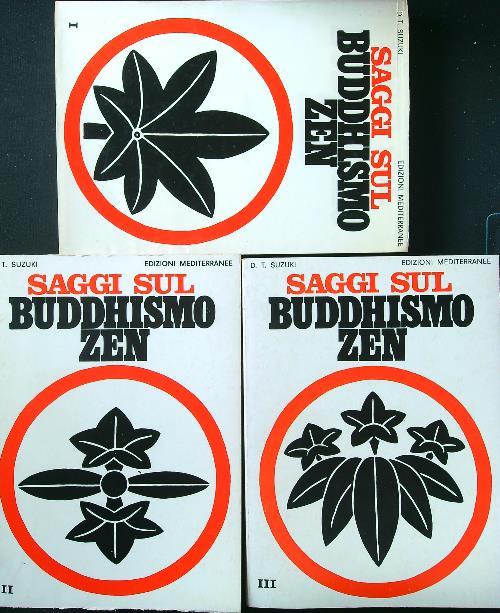 Saggi sul buddhismo zen 3 voll. - D. T. Suzuki - copertina