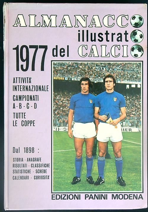 Almanacco illustrato del Calcio 1977 - copertina