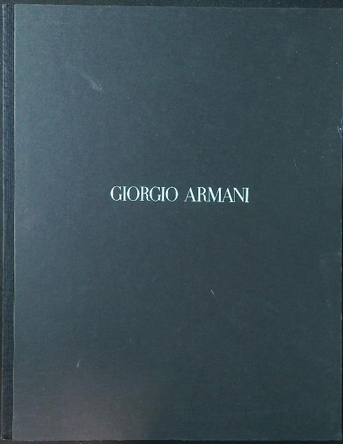 Giorgio Armani Collezione Primavera Estate 1995 - copertina