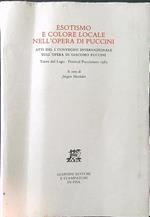 Esotismo e colore locale nell'opera di Puccini