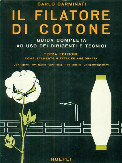 Il filatore di cotone - Carlo Carminati - copertina