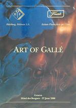 Art of Gallè. Geneva 27 June 1988