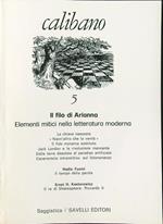 Calibano 5. Il filo di Arianna: elementi mitici nella letteratura moderna