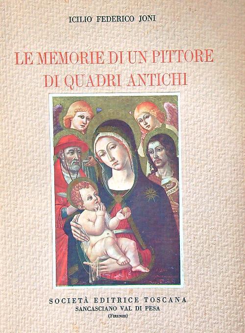 Le memorie di un pittore di quadri antichi - Icilio Joni - copertina