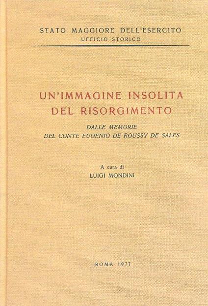 Un' immagine insolita del Risorgimento - Luigi Mondini - copertina