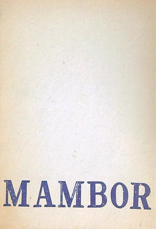 Mambor  - Mambor Mambor - copertina