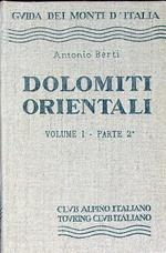 Dolomiti orientali Volume I parte 2