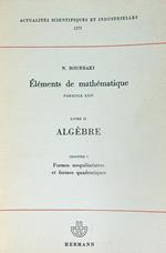 Elements de mathematique. Fasc XXIV Livre II Chap 9