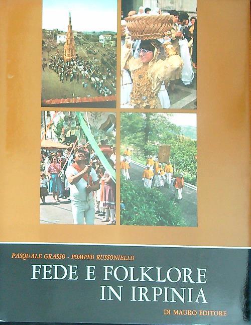 Fede e folklore in Irpinia - Pasquale Grasso - copertina