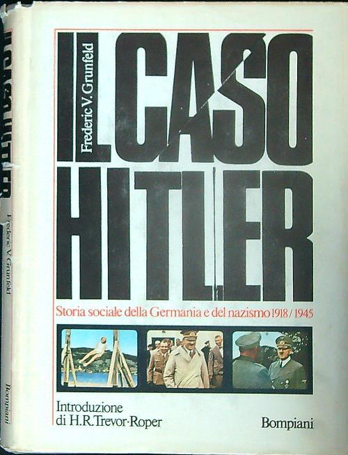 Il caso hitler - Frederic Grunfeld - copertina