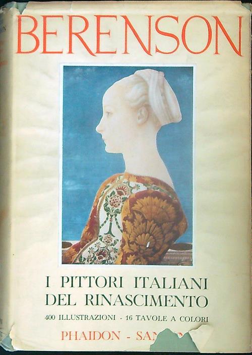 I pittori italiani del Rinascimento - Bernard Berenson - copertina