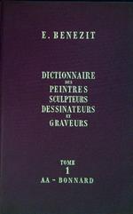 Dictionnaire des peintres sculptures dessinateurs et graveurs 8vv