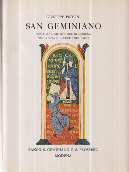 San Geminiano - Giuseppe Pistoni - copertina