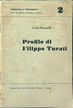 Profilo di Filippo Turati