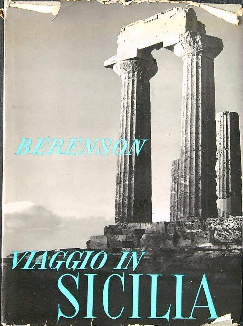 Viaggio in Sicilia  - Bernard Berenson - copertina