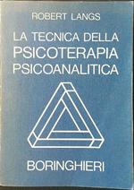 La  tecnica della psicoterapia psicoanalitica