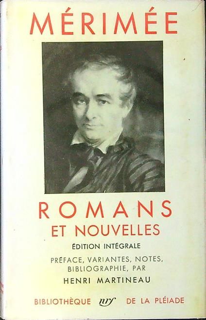 Romans et nouvelles - Merimee - copertina