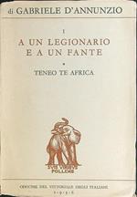 A un legionario e a un fante